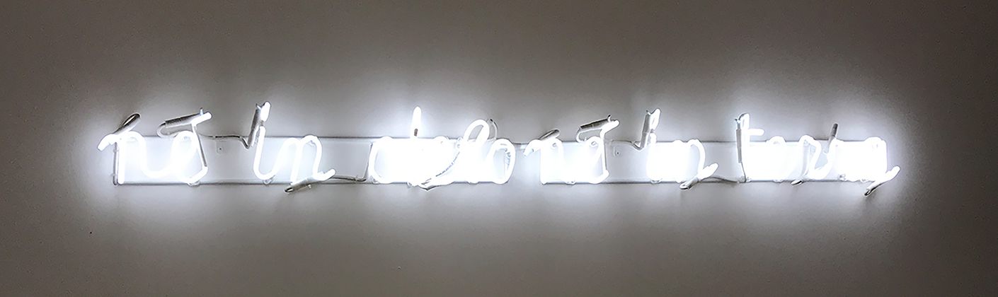 Schriftzug Venedig Biennale